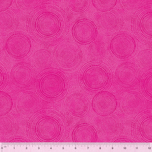 "Radiance" by Whistler Studios - Hot Pink - Half Yard