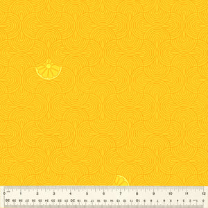 "Summer Lovin'" - Slices in Lemon - Half Yard