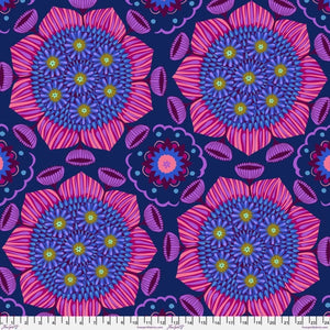 Anna Maria "Brave" Surprise in Navy Backing Fabric - Half Yard