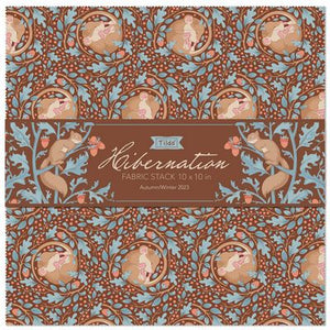 "Hibernation" by Tilda - Fabric Stack 10in Squares - 40 pcs