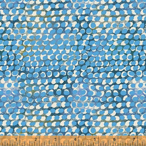 Carrie Bloomston "Happy" - Layered Dot in Indigo