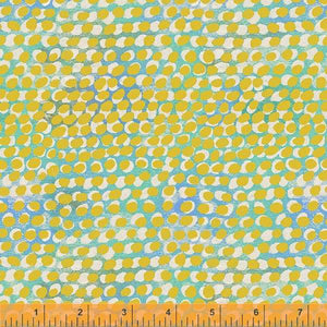 Carrie Bloomston "Happy" - Layered Dot in Mustard
