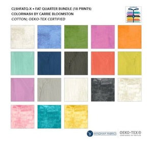Carrie Bloomston "Colorwash" Fat Quarter Bundle