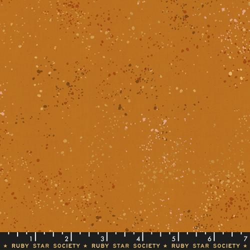 Ruby Star Society - Speckled - Rashida Coleman-Hale - Speckled in Metallic Earth 26M - Half Yard