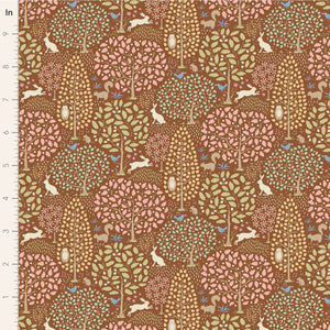 Tilda "Sanctuary" Sanctuary in Caramel - Half Yard