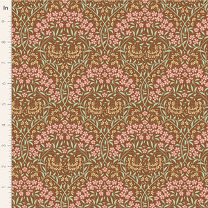 Tilda "Sanctuary" Larissa in Caramel - Half Yard