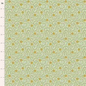 Tilda "Sanctuary" Daydream in Pistachio - Half Yard