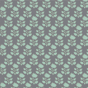 Tilda "Sanctuary" Mira Blender in Slate - Half Yard