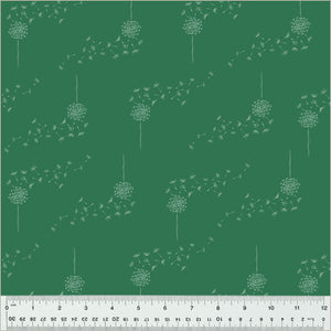 "Moonlit" Wish in Emerald - Half Yard