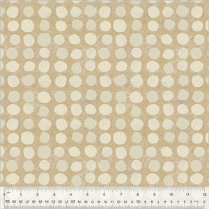 Sharon Virtue "Carousel" - Polka Dots in Marshmallow - Half Yard