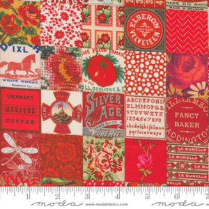 Cathe Holden "Curated in Color" -  Patchwork in Red