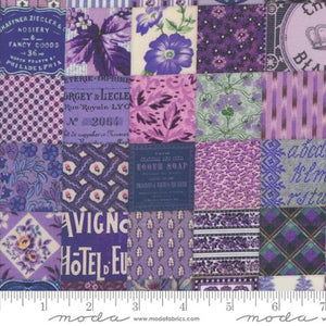 Cathe Holden "Curated in Color" -  Patchwork in Purple