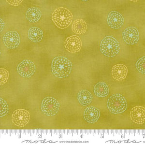 Zen Chic "Flirtation" - Blooming in Zest - Half Yard