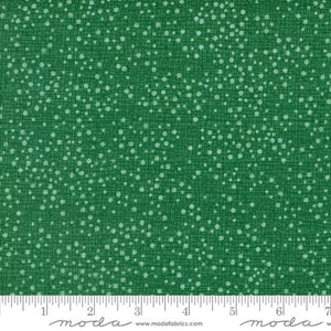 Robin Pickens "Winterly" - Thatched Dotty in Pine - Half Yard