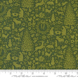 Basic Grey "Pine Valley" O Holy Night In Mistletoe - Half Yard