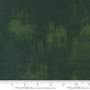 Basic Grey "Pine Valley" Pine Valley Grunge in Fir - Half Yard