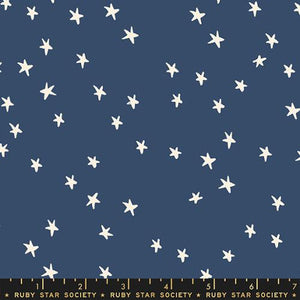 Ruby Star Society "Starry" - Bluebell - Half Yard