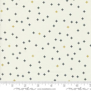 Zen Chic "Shimmer" A Bit of A Plus Ivory Shimmer Metallic - Half Yard