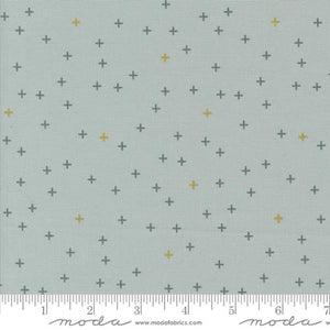 Zen Chic "Shimmer" A Bit of A Plus Silver Metallic - Half Yard