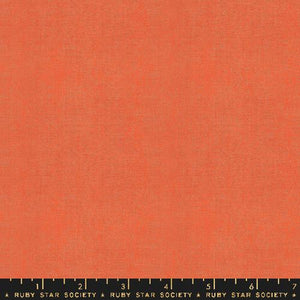 "Warp & Weft Hue" - Cherry Tomato - Half Yard