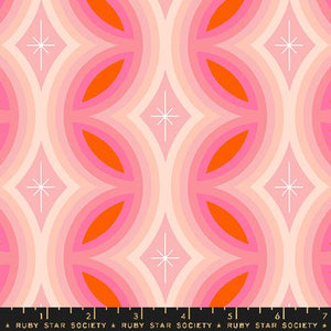 Ruby Star Society "Juicy" - Rattan Geometrics in Balmy - Half Yard