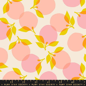 Ruby Star Society "Juicy" - Tumbling Peach in Shell - Half Yard