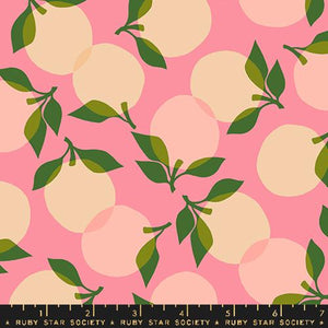 Ruby Star Society "Juicy" - Tumbling Peach in Sorbet - Half Yard