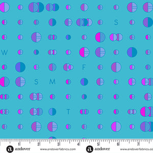 Alison Glass "Soliloquy" - Data in Lagoon - Half Yard