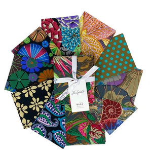 Kaffe Fassett Collective - "Dark" Fat Quarter Bundle - August 2024