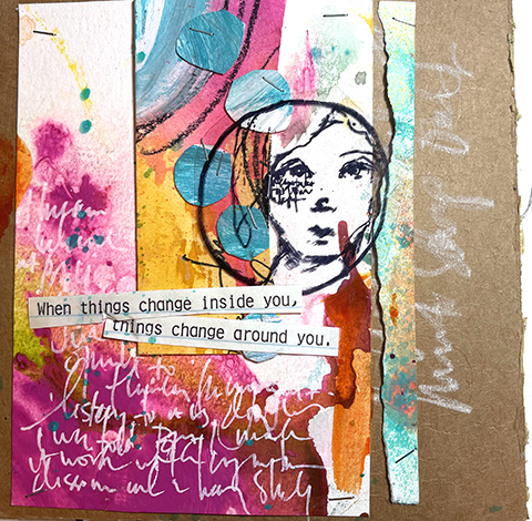Dina Wakley Workshop - Ditch the Brayer Friday, September 15th, 2pm-5pm