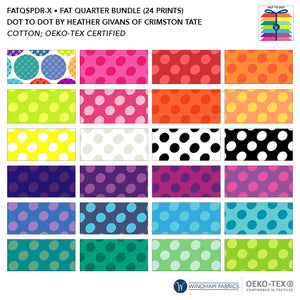 "Dot to Dot" Fat Quarter Bundle