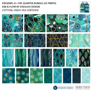 "Ebb & Flow" Fat Quarter Bundle