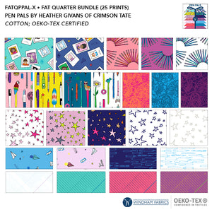 "Pen Pals" Fat Quarter Bundle