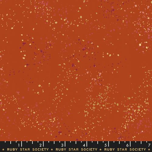 Ruby Star Society - Speckled - Rashida Coleman-Hale - Speckled in Metallic Cayenne 64M