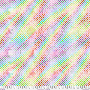 Tula Pink "True Colors Minky" 58"-60" Width - Northern Lights in Mint - Half Yard