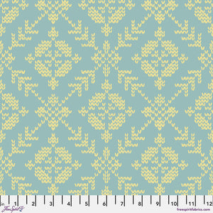 Anna Maria "Good Gracious" Fair Isle in Sky - Half Yard