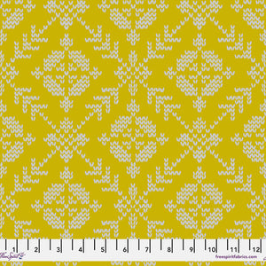 Anna Maria "Good Gracious" Fair Isle in Sun - Half Yard