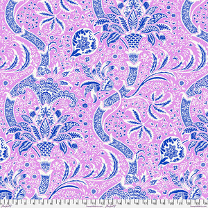 "Kaffe x Morris & Co" Indian in Pink - Half Yard