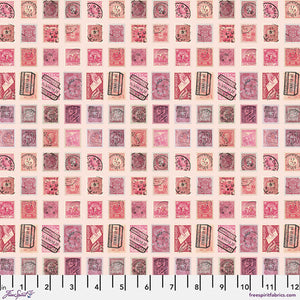 Tim Holtz "Palette Pink" Stamps - Half Yard