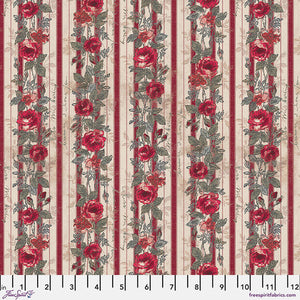 Tim Holtz "Palette Red" Red Wallpaper - Half yard