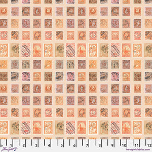 Tim Holtz "Palette Orange" Stamps - Half Yard