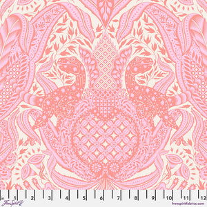 Tula Pink "Roar!" Gift Rapt in Blush - Half Yard