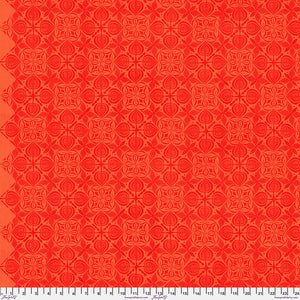 Valori Wells "Grace" Curious in Tangerine - Half Yard