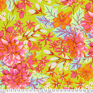 Tula Pink "Untamed" Hello Dahlia Wideback in Lunar - Half Yard