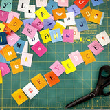 "Spell in Out Zipper Pouch" with Mary Hayes - Saturday, July 18th - 10am-4pm - $50