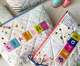 "Spell in Out Zipper Pouch" with Mary Hayes - Saturday, July 18th - 10am-4pm - $50