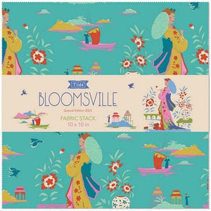 Tilda "Bloomsville" - Fabric Stack - 10 in squares 40 pcs