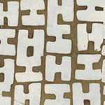 Marcia Derse "Stenographer's Notebook" Hi in Alabaster - Half Yard