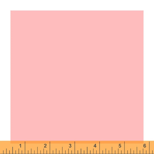 Ruby and Bee Solids - Shell Pink - Half Yard