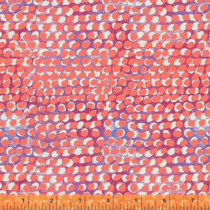 Carrie Bloomston "Happy" - Layered Dot in Watermelon